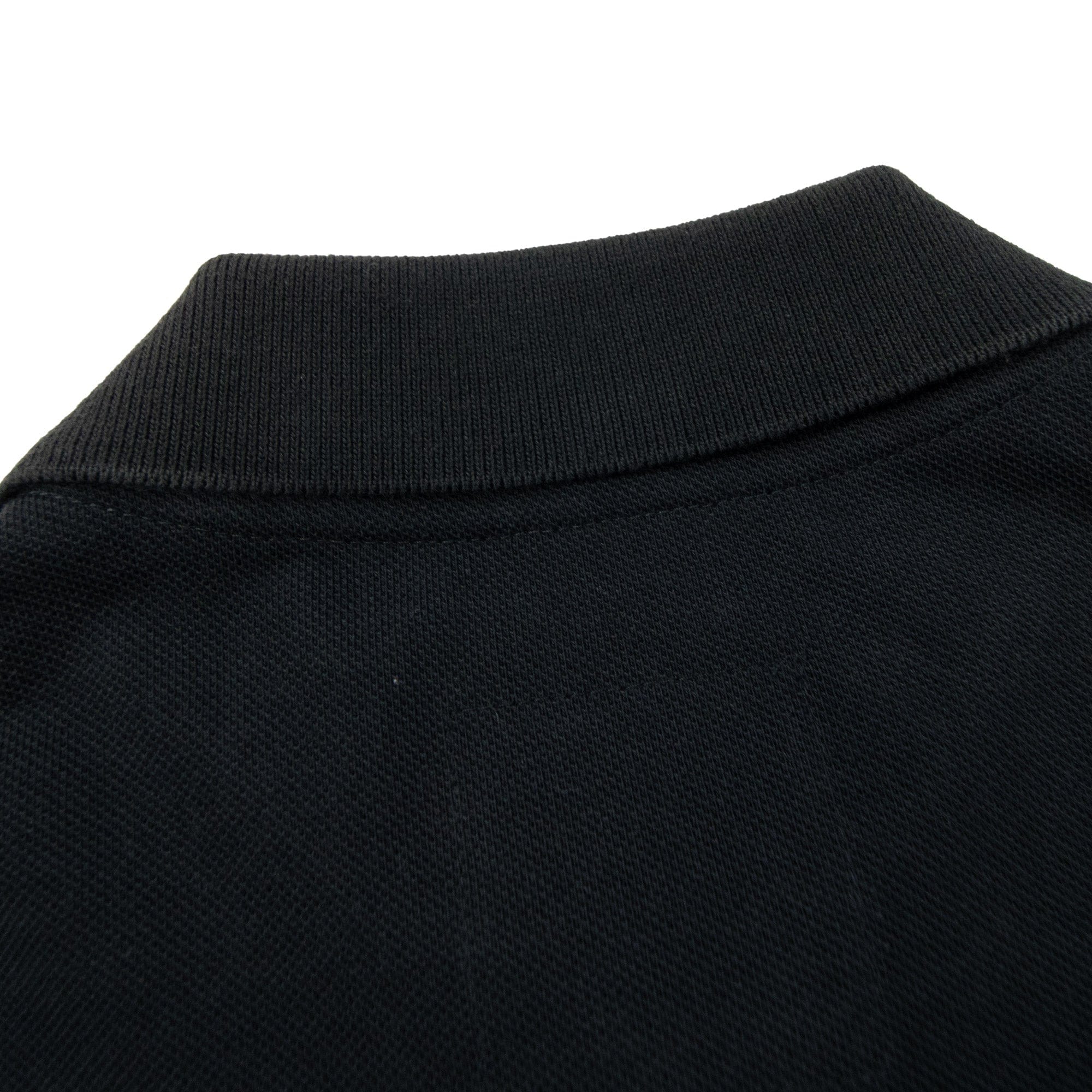 Pre-Loved Rock Stud Polo Shirt Black Small
