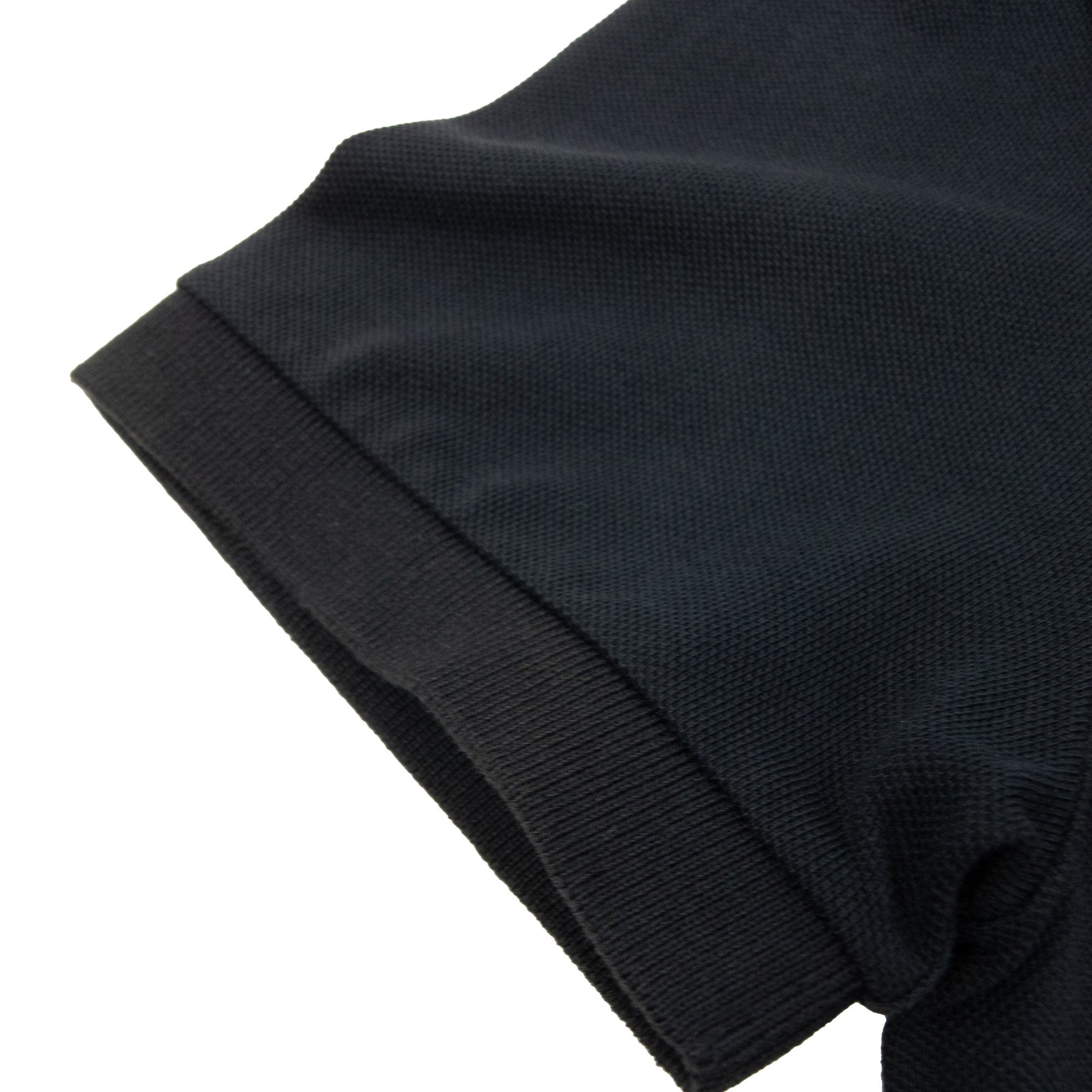Pre-Loved Rock Stud Polo Shirt Black Small