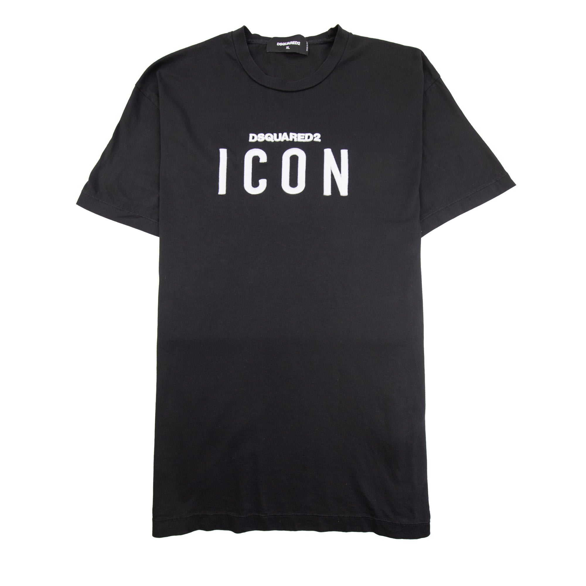 Pre-Loved Icon Print T-Shirt Black XL