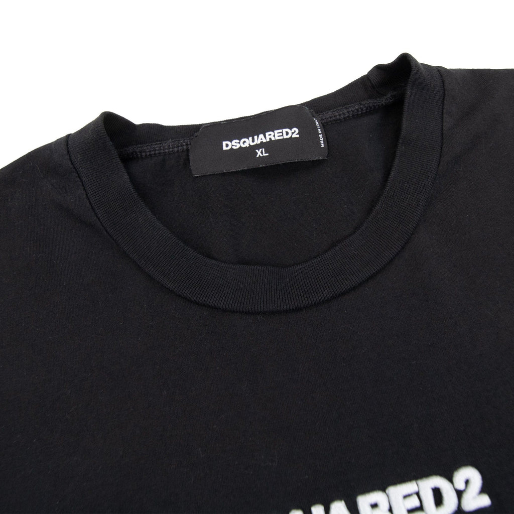 Pre-Loved Icon Print T-Shirt Black XL