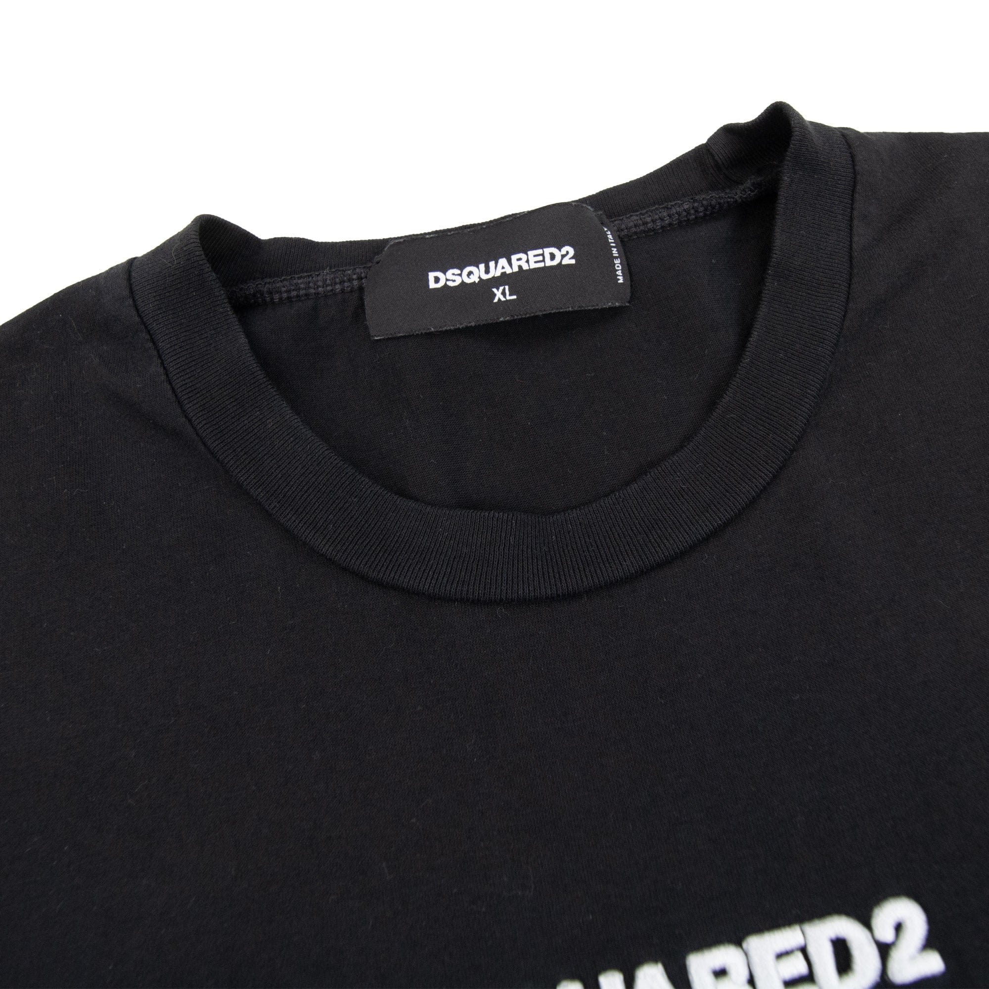 Pre-Loved Icon Print T-Shirt Black XL