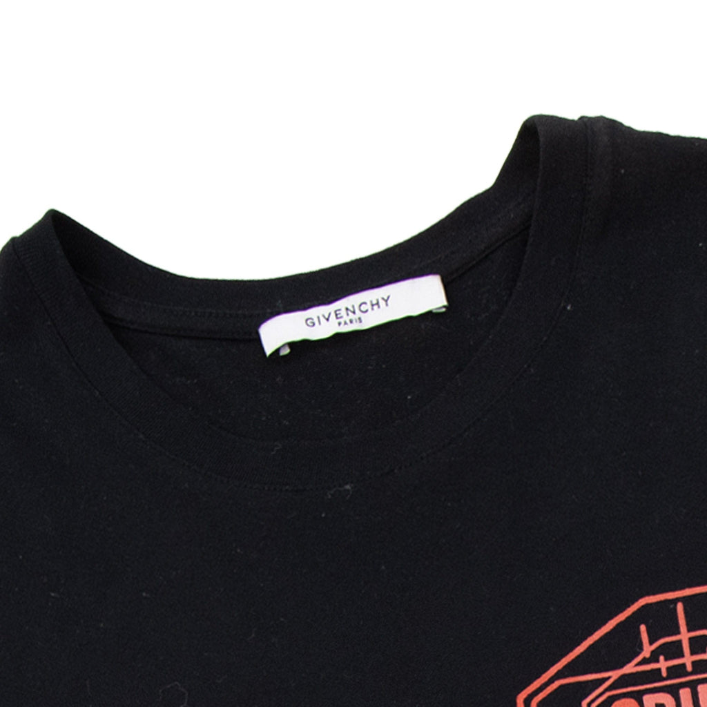 Pre-Loved Rare Spirit Logo T-Shirt Black XL