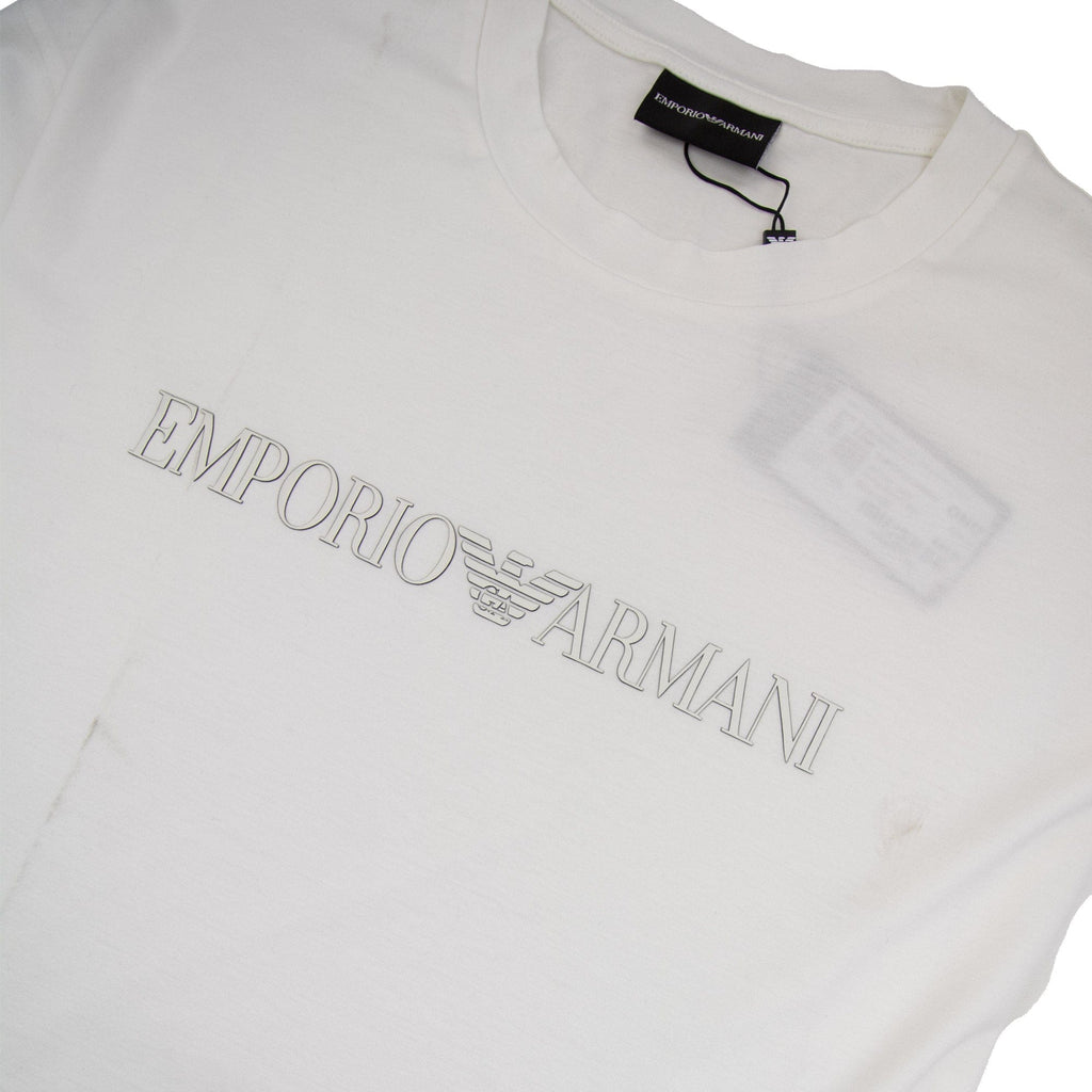 Pre-Loved Tencel Blend T-shirt Bianco 3XL