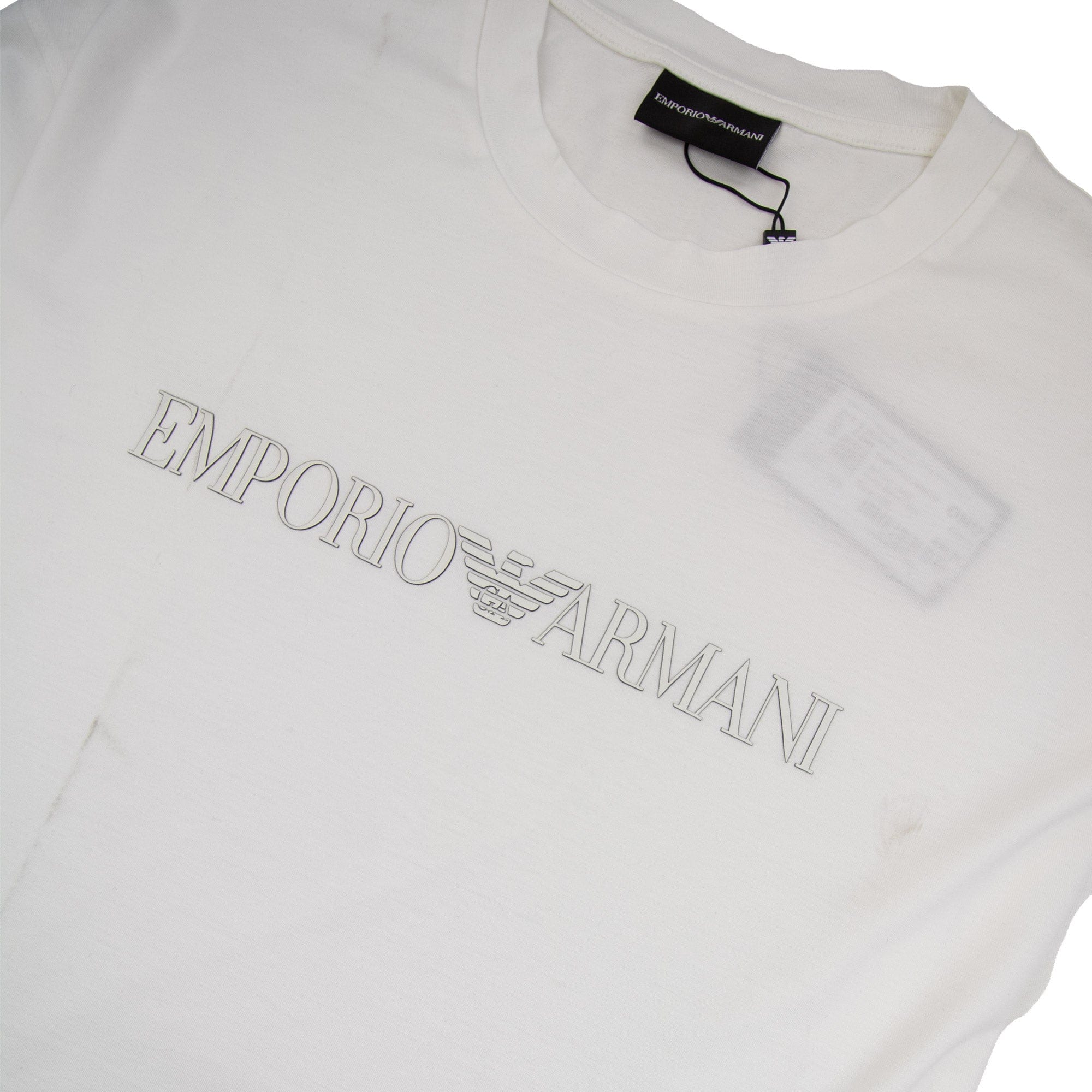 Pre-Loved Tencel Blend T-shirt Bianco 3XL