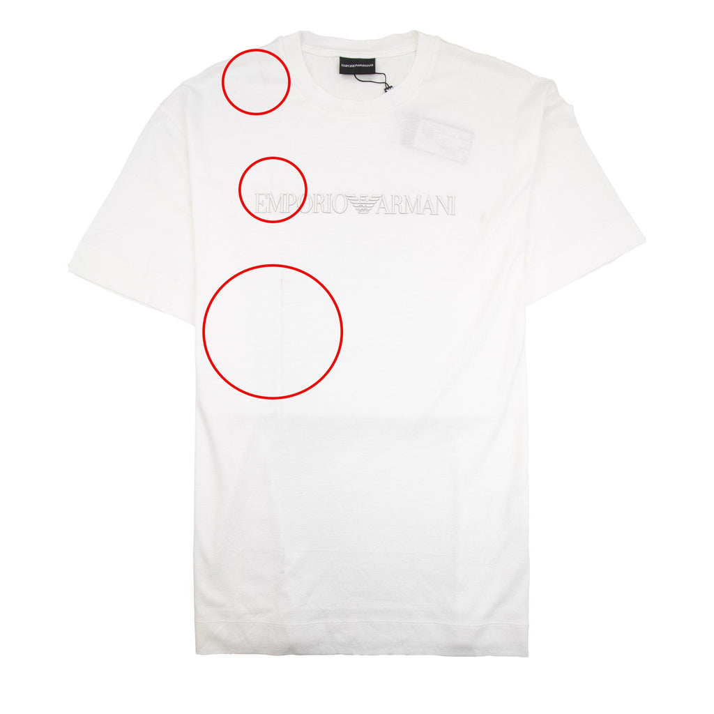 Pre-Loved Tencel Blend T-shirt Bianco 3XL