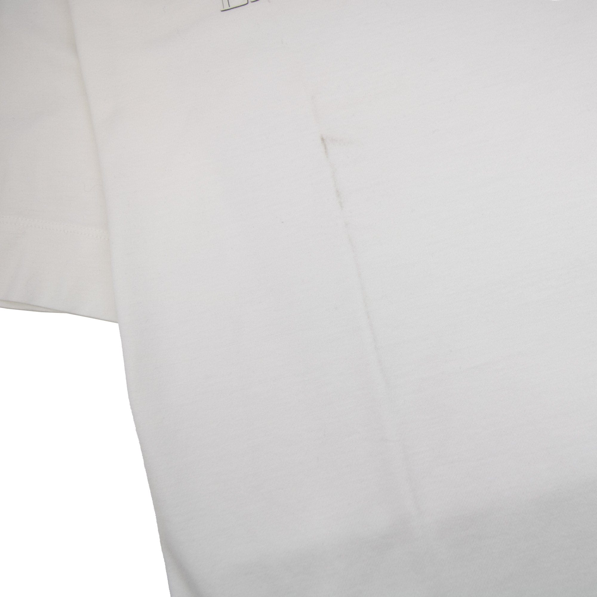 Pre-Loved Tencel Blend T-shirt Bianco 3XL