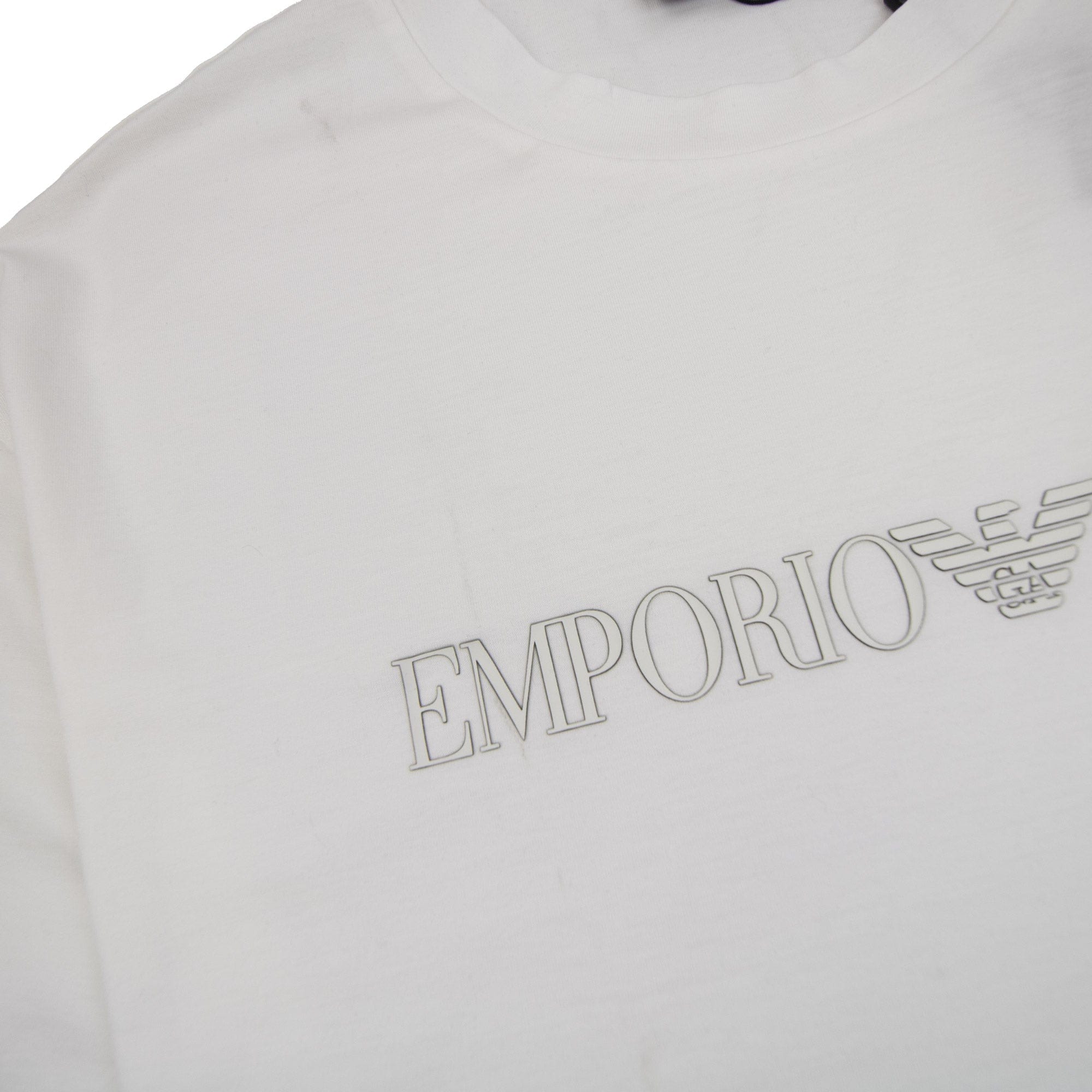 Pre-Loved Tencel Blend T-shirt Bianco 3XL