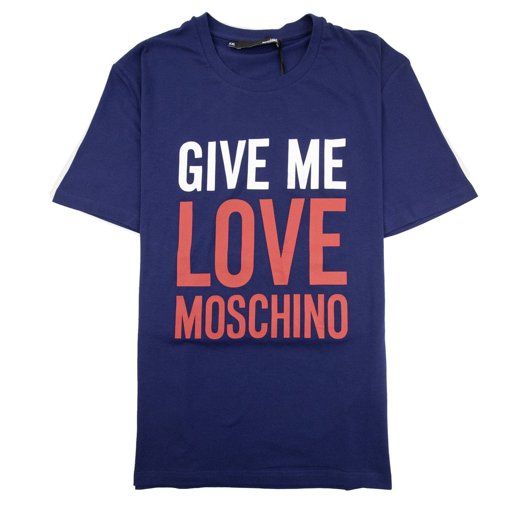 Pre-Loved Give Me Love T-shirt Blue 2XL
