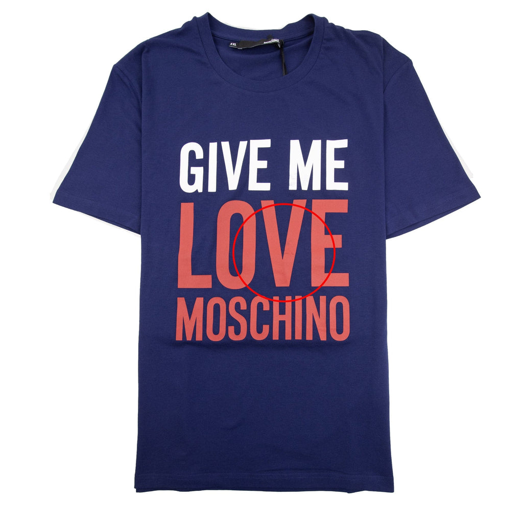 Pre-Loved Give Me Love T-shirt Blue 2XL