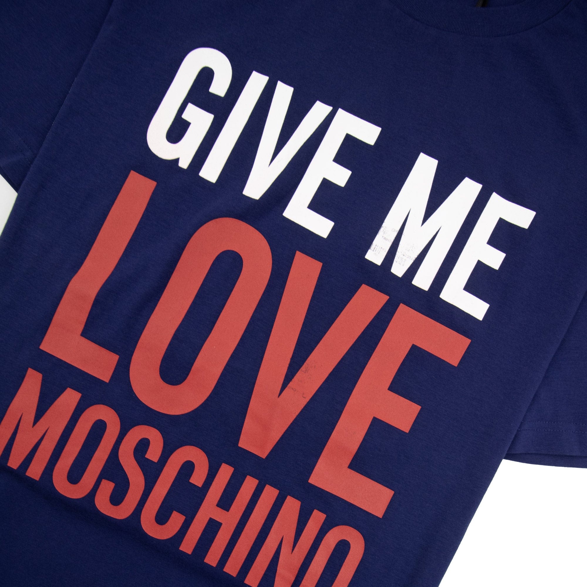 Pre-Loved Give Me Love T-shirt Blue 2XL