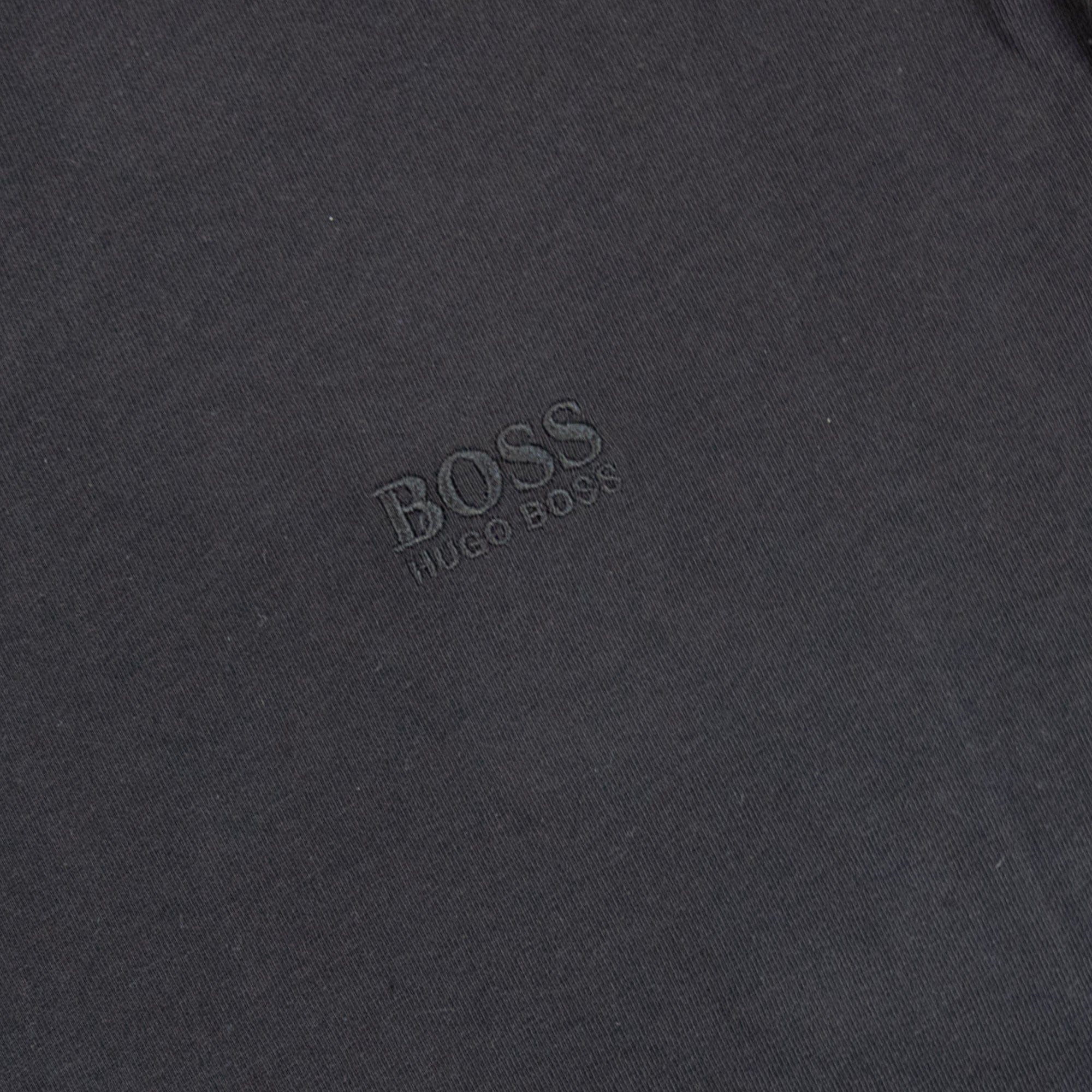 Pre-Loved BOSS Mens Regular Fit Crew Neck Black Small