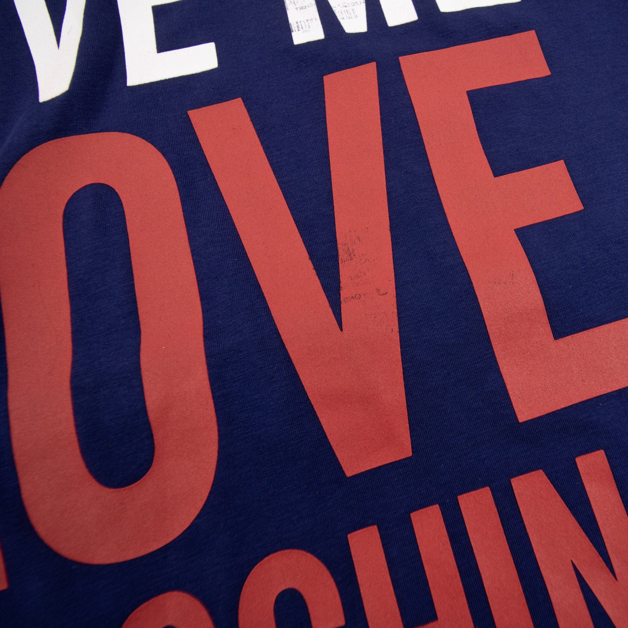 Pre-Loved Give Me Love T-shirt Blue 2XL