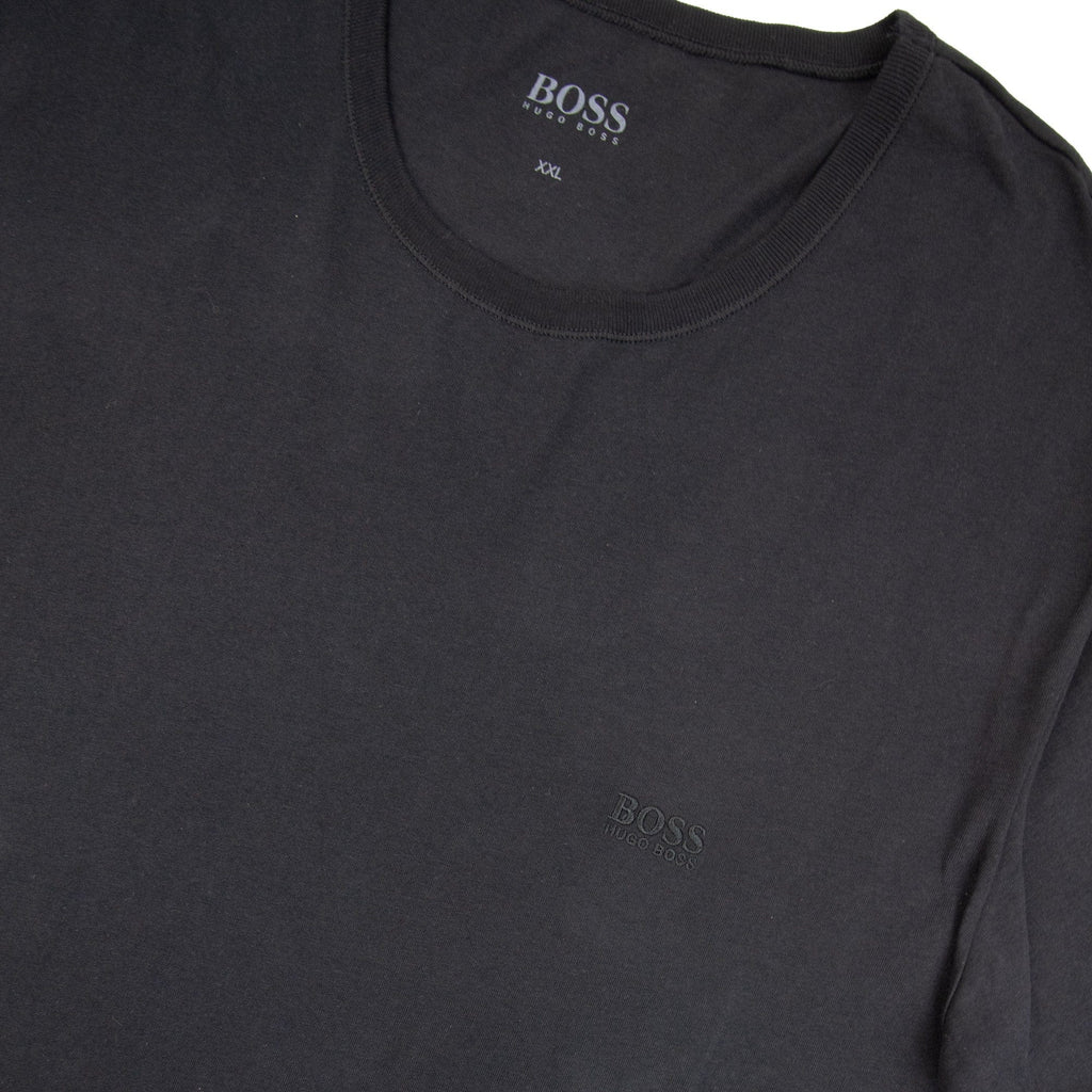 Pre-Loved BOSS Mens Regular Fit Crew Neck Black 3XL