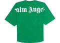 PALM ANGELS CLASSIC LOGO T-SHIRT FOREST GREEN