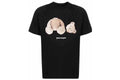 PALM ANGELS TEDDY BEAR T-SHIRT BLACK