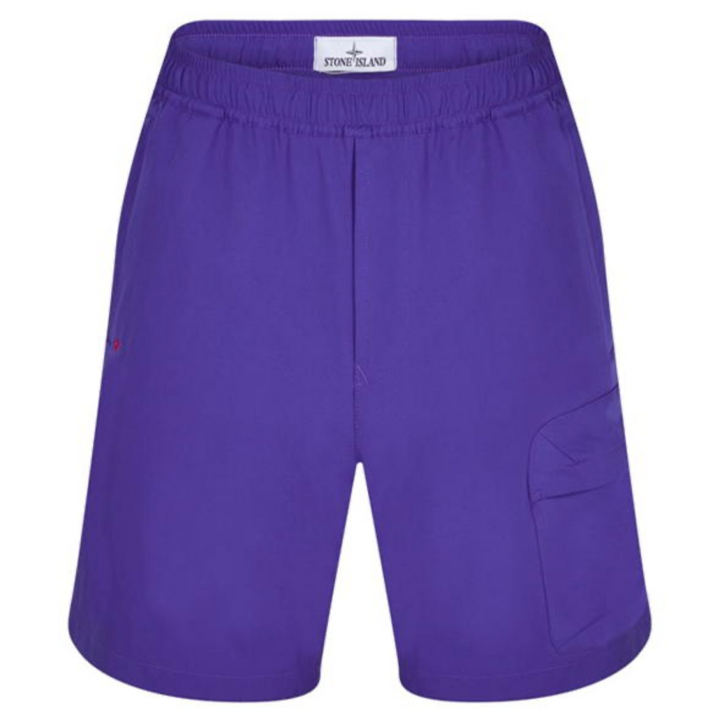 Stone Island Marina Blue Cargo Shorts