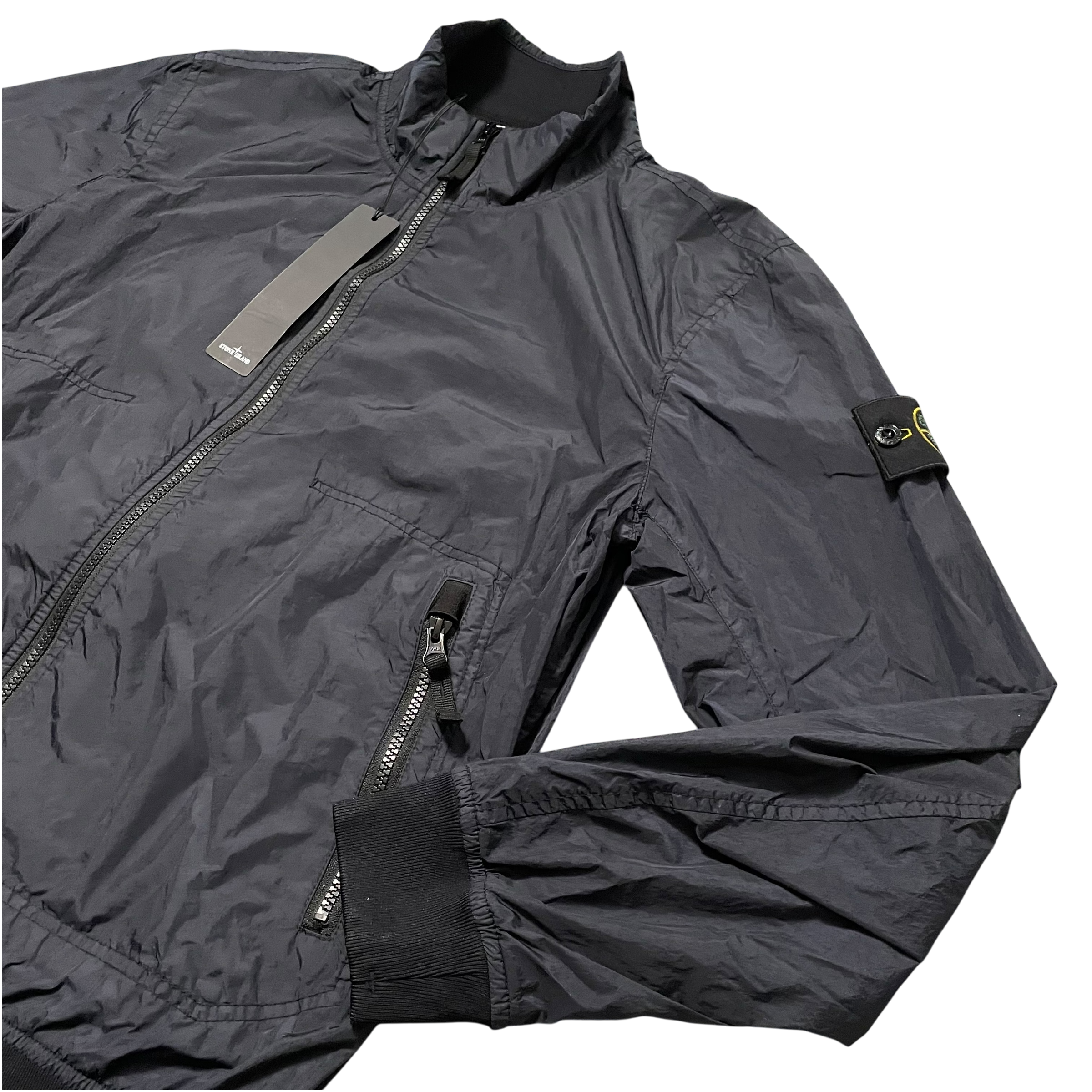 Stone Island Garment Dye Crincle Reps Jacket