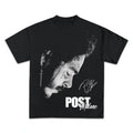 POST MALONE JUMBO GRAPHIC T-SHIRT BLACK