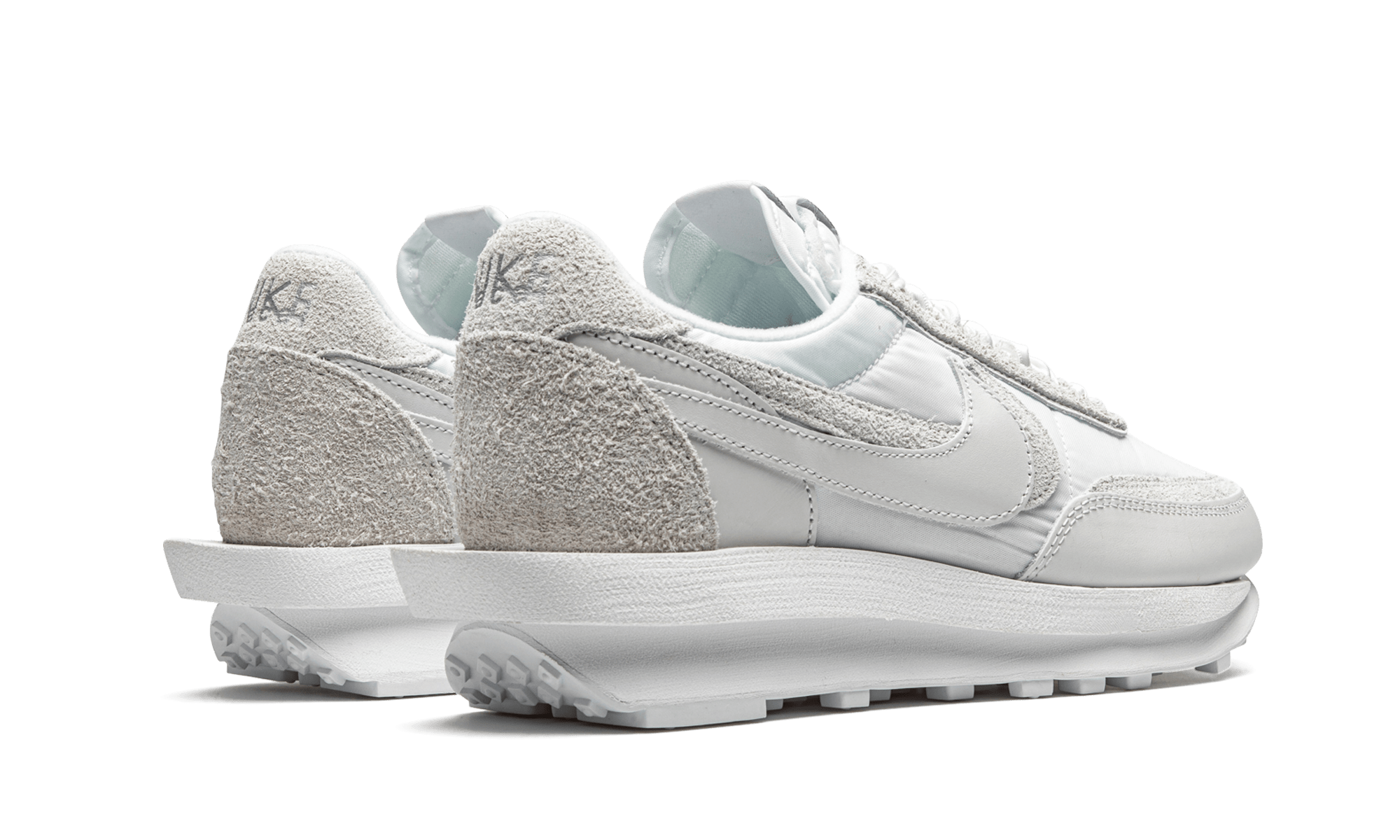 NIKE LDWAFFLE "SACAI-WHITE NYLON"