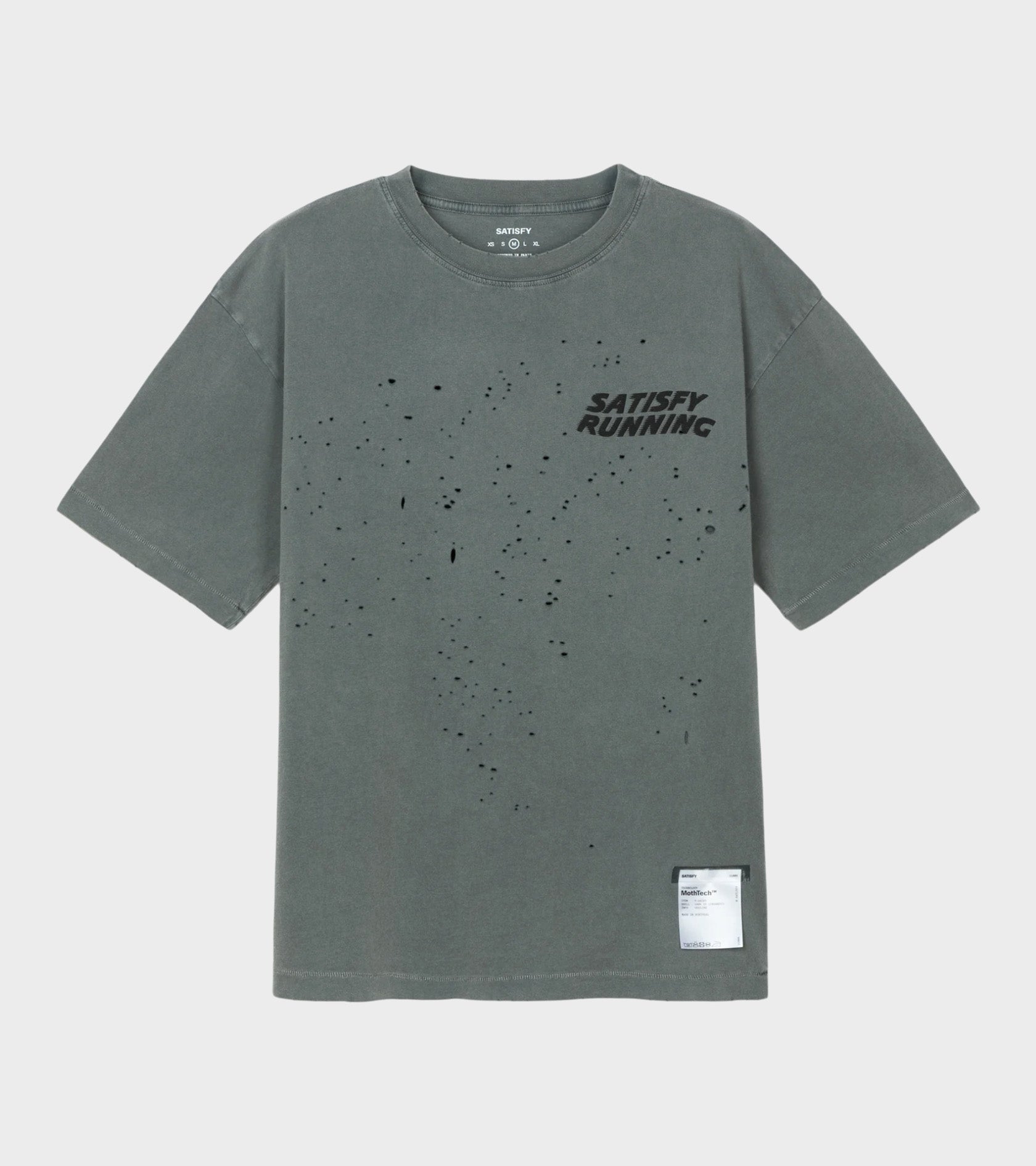 MothTech T-shirt Faded Black WA