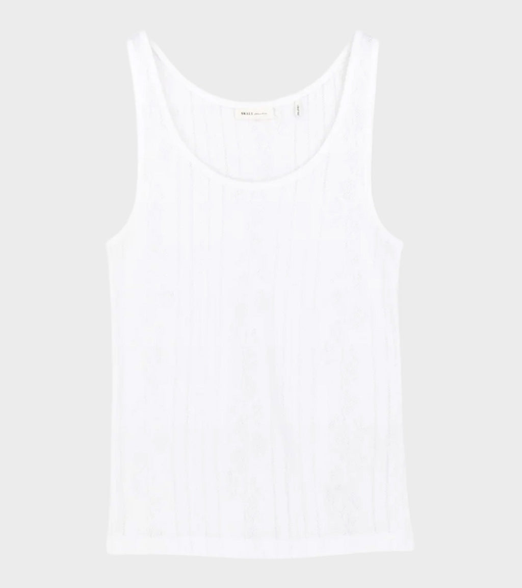 Anna Top Optic White