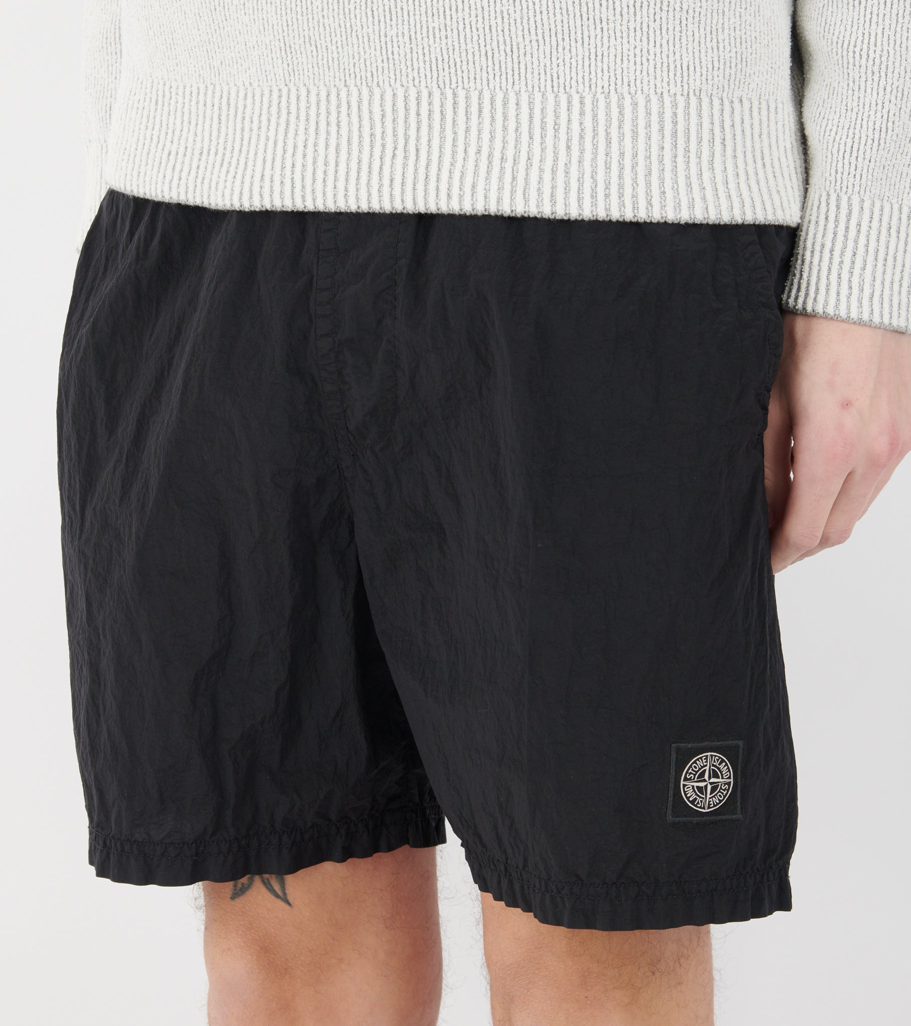 Econyl Nylon Swim Shorts Black