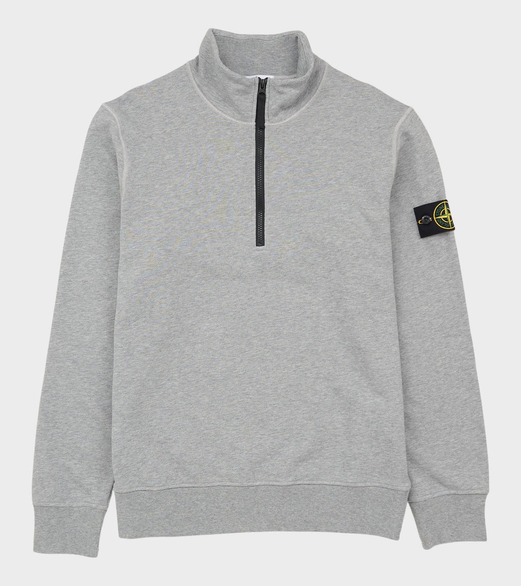 Half Zip Sweatshirt Grey