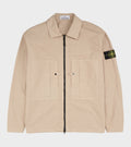 Cotton Ripstop Overshirt Beige