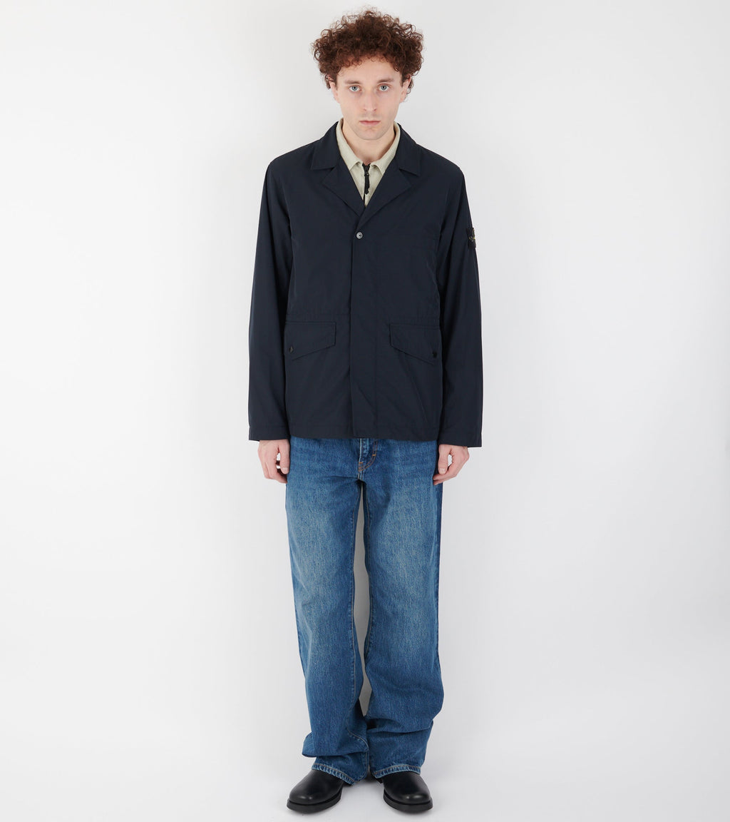 Micro Twill Jacket Navy