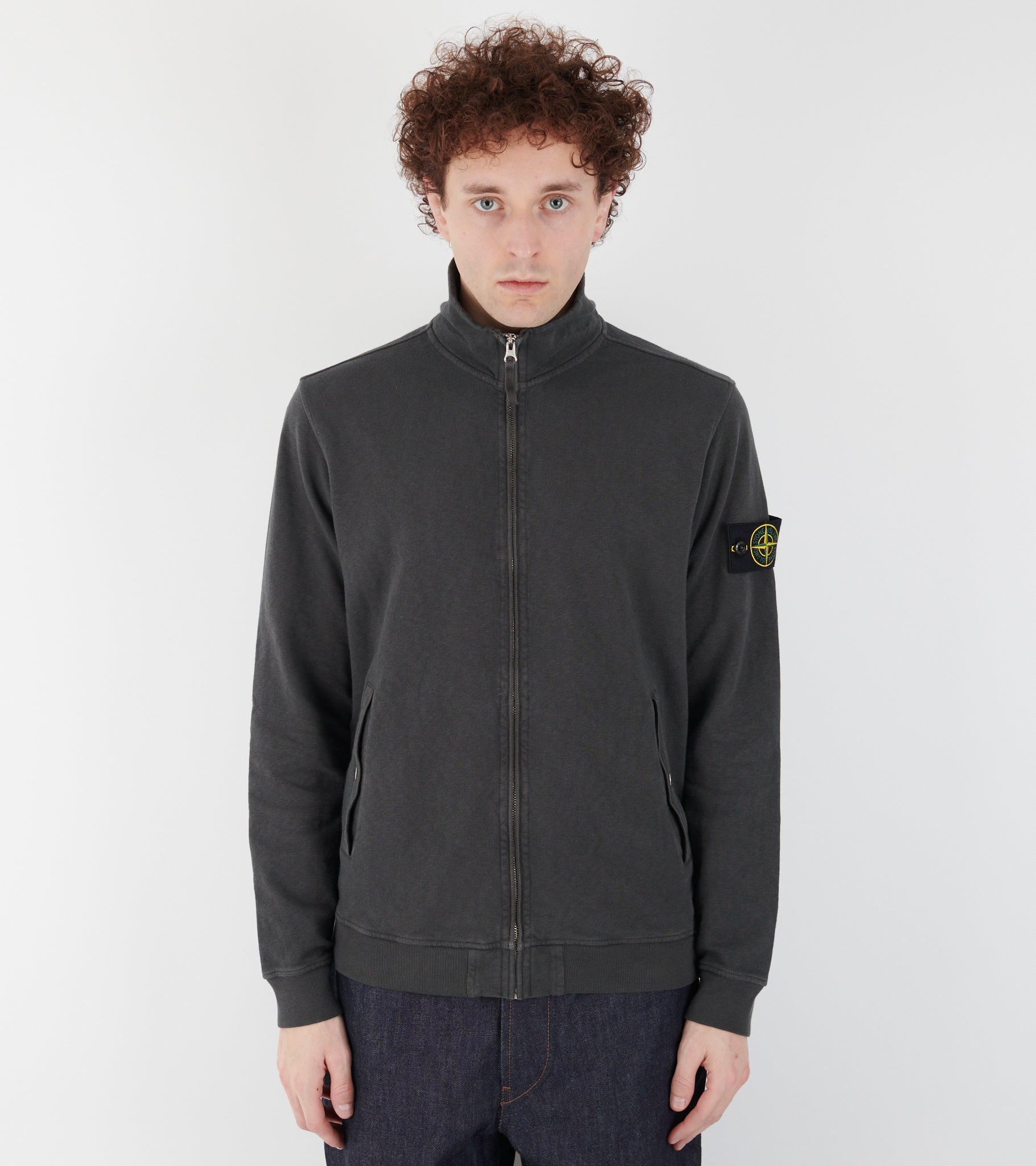 Zip Sweatshirt Dark Grey