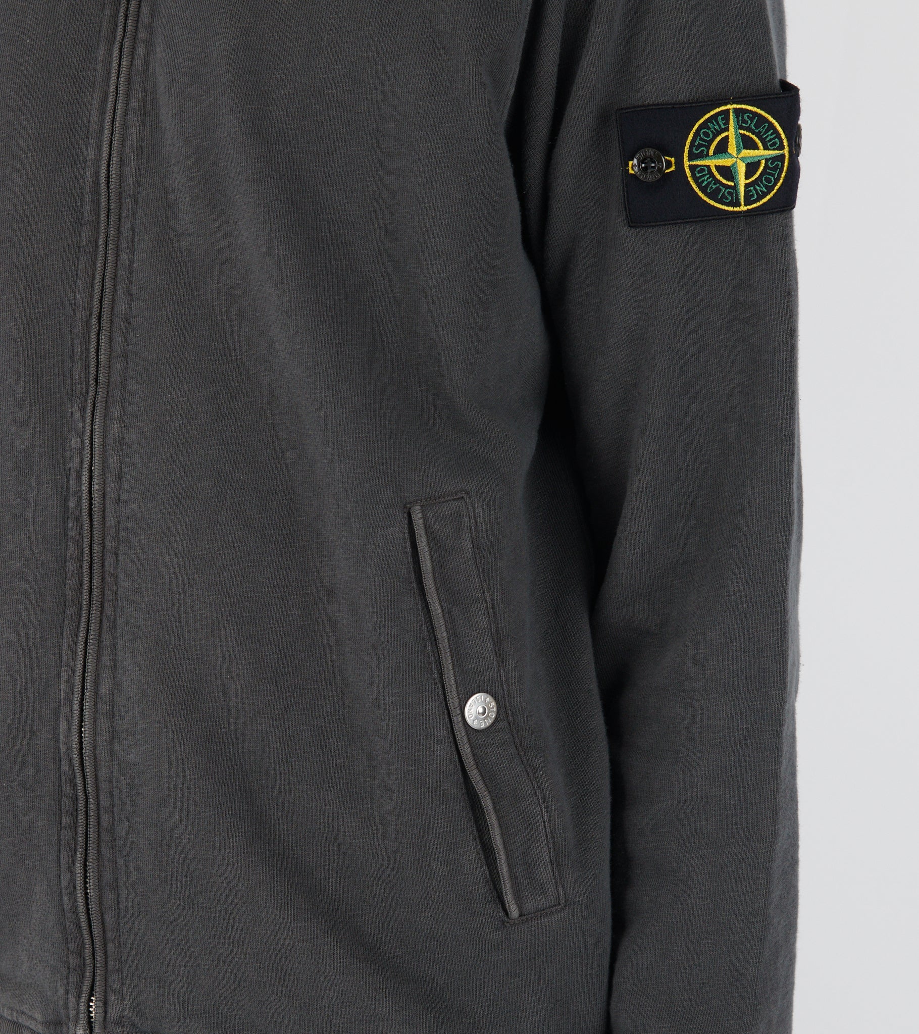 Zip Sweatshirt Dark Grey
