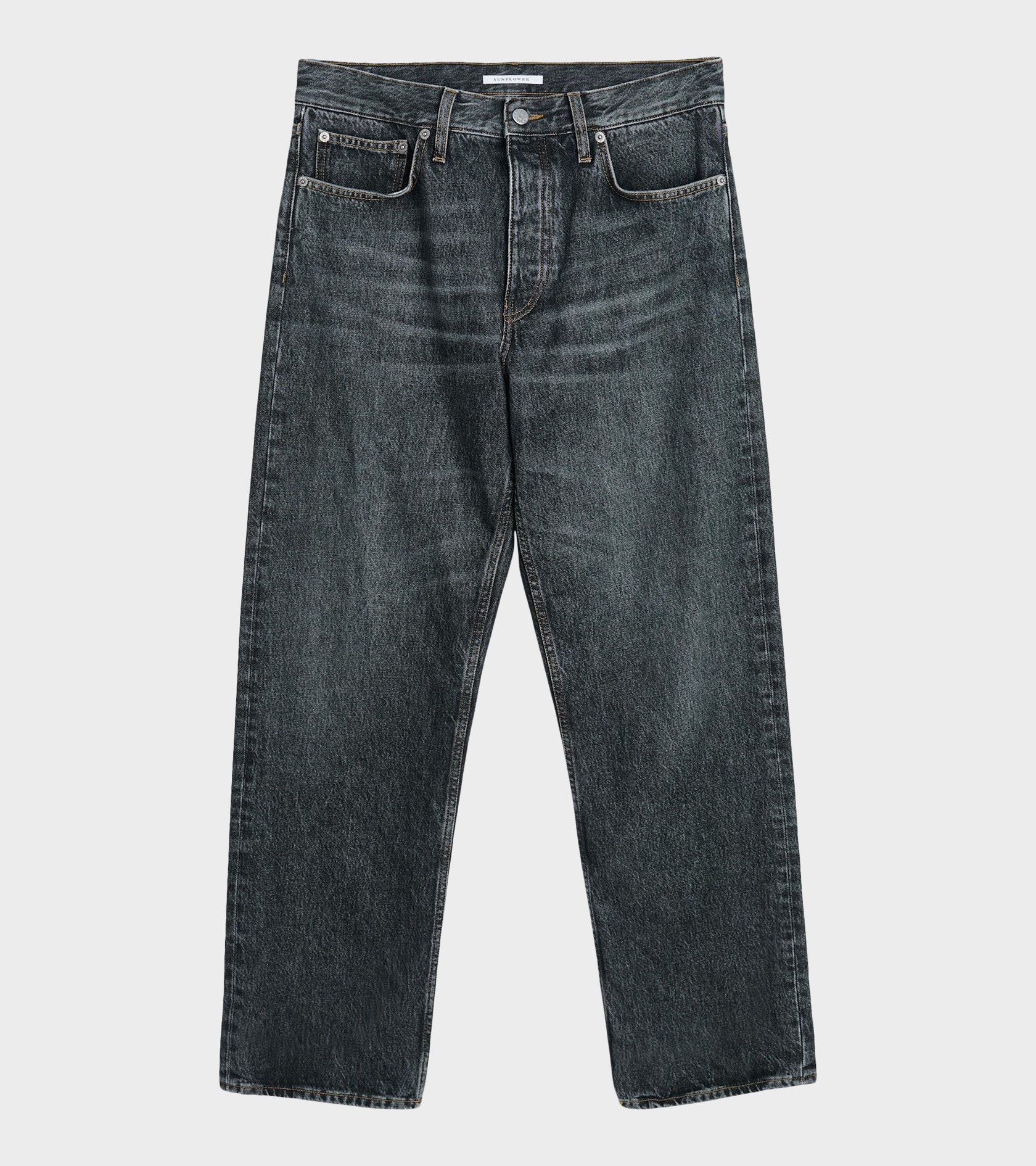 Loose Jeans Black Stone