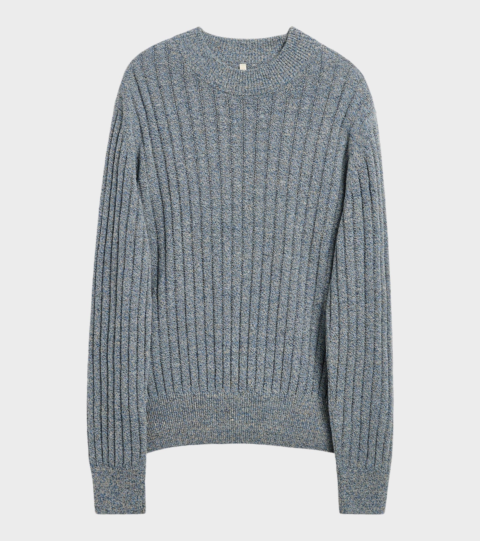Moon Linen Sweater Blue Moulines