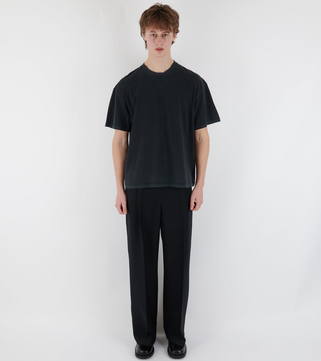 Back Logo Box Tee Black