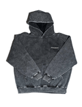 WASHROOMARTIST WRAT HOODIE WASHED BLACK