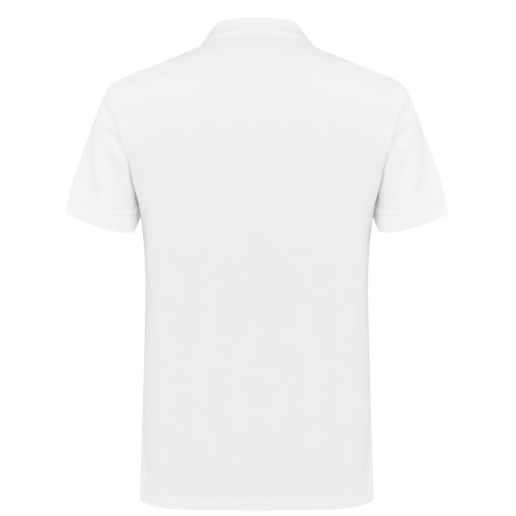Burberry White Eddie Logo Polo