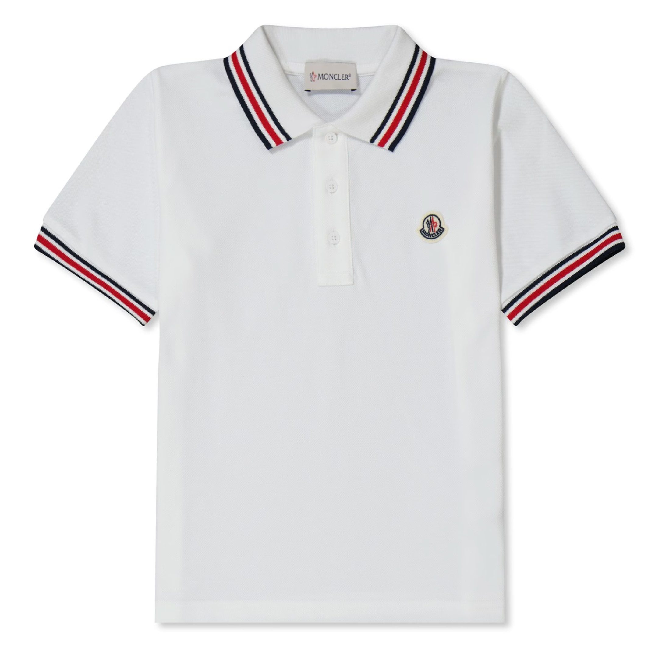 Kids Moncler Logo Polo Shirt Set