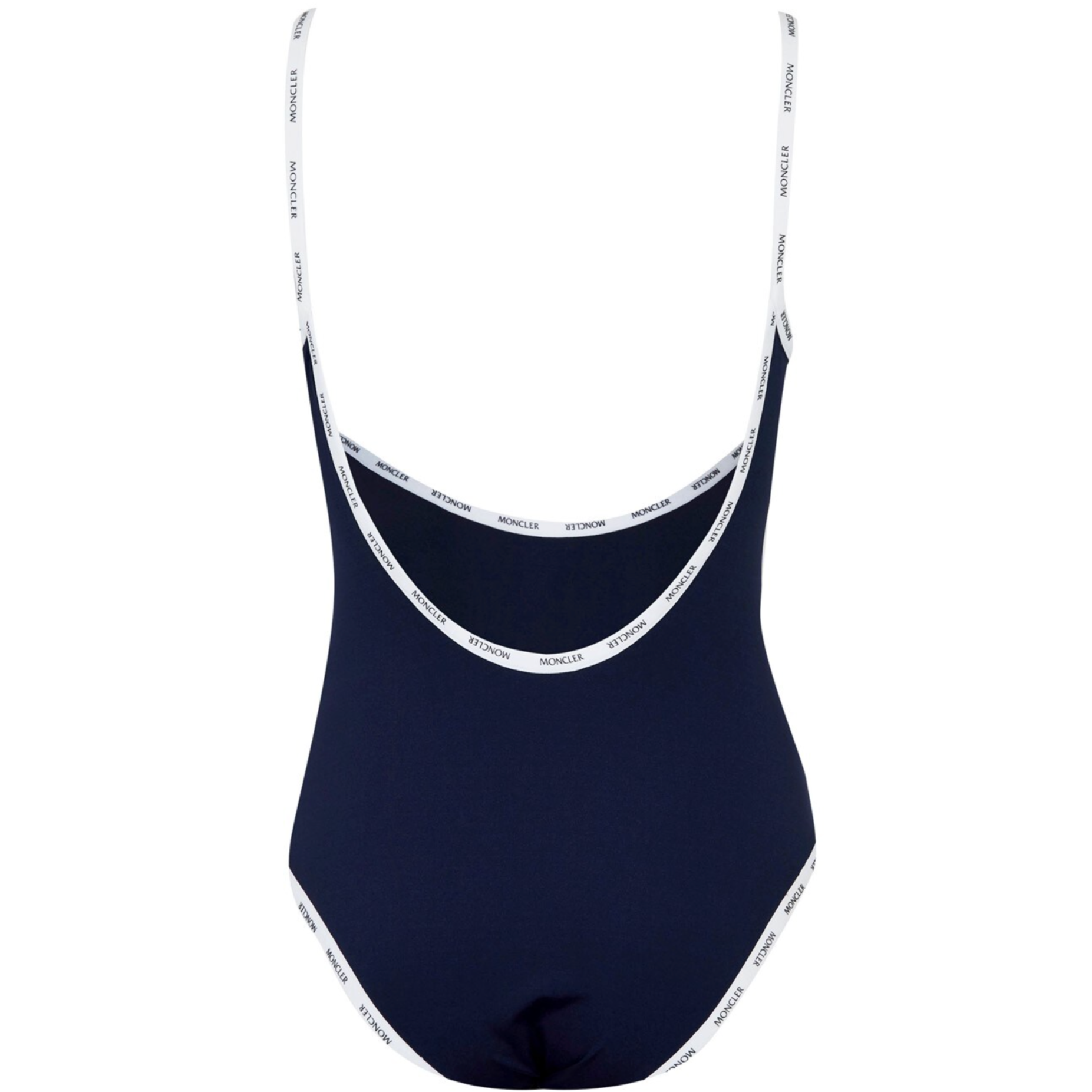 Womens Moncler Logo Swimsuit