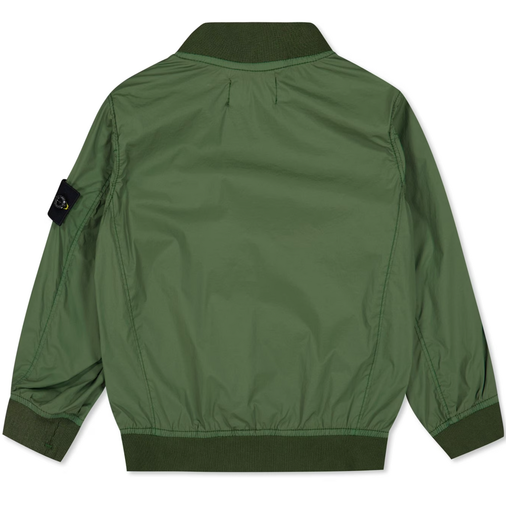 Stone Island Junior Nylon Bomber Jacket