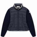 Girls Moncler Padded Wool Jacket