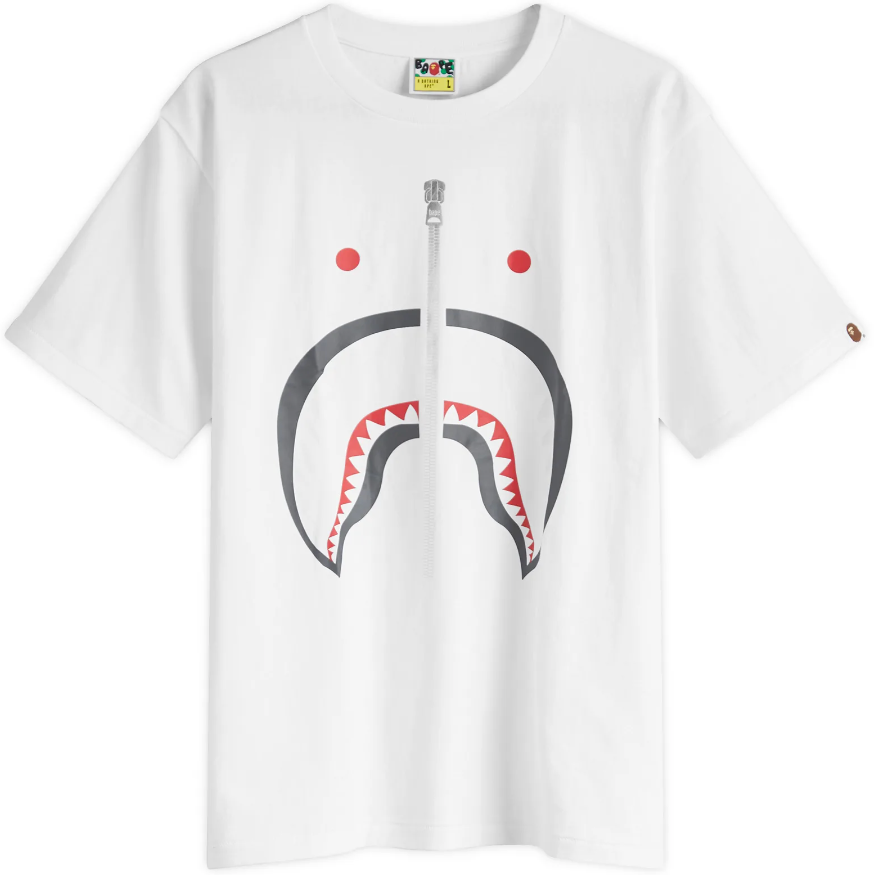 A Bathing Ape Shark Logo T-Shirt