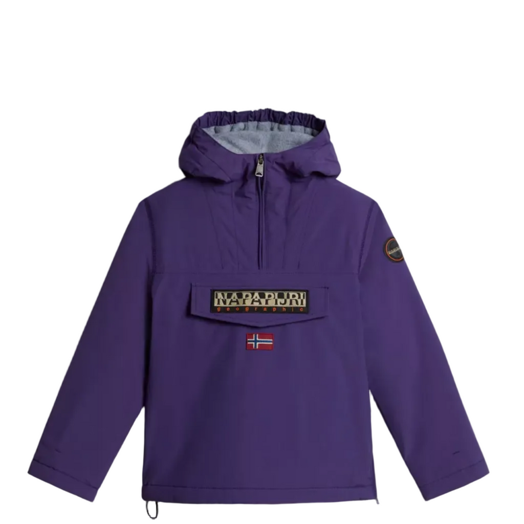 Kids Napapijri Rainforest Water Resistant Anorak