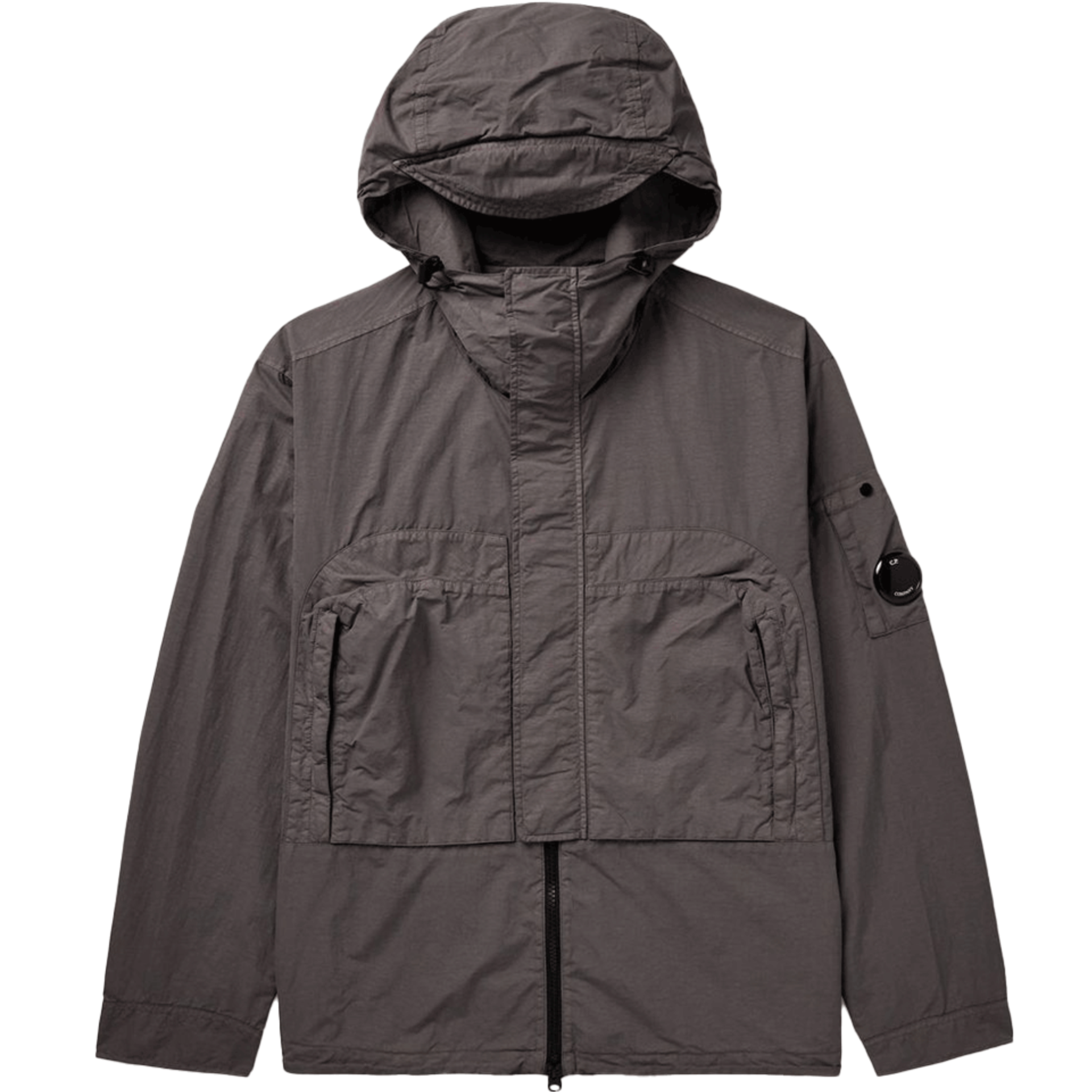 CP Company Flatt Nylon Lens Hooded Overshirt