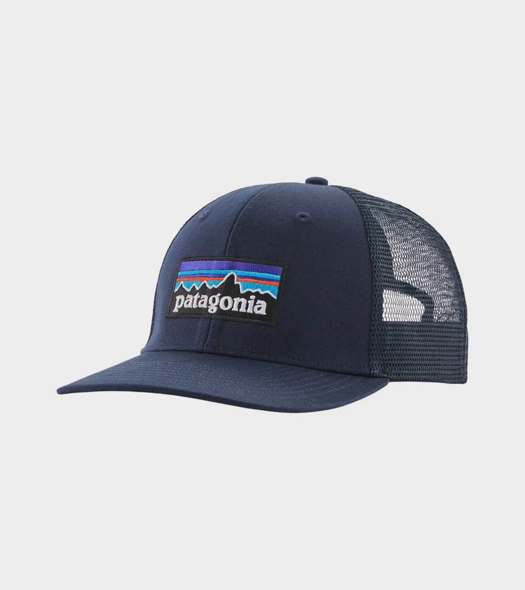 P-6 Logo Trucker Hat New Navy