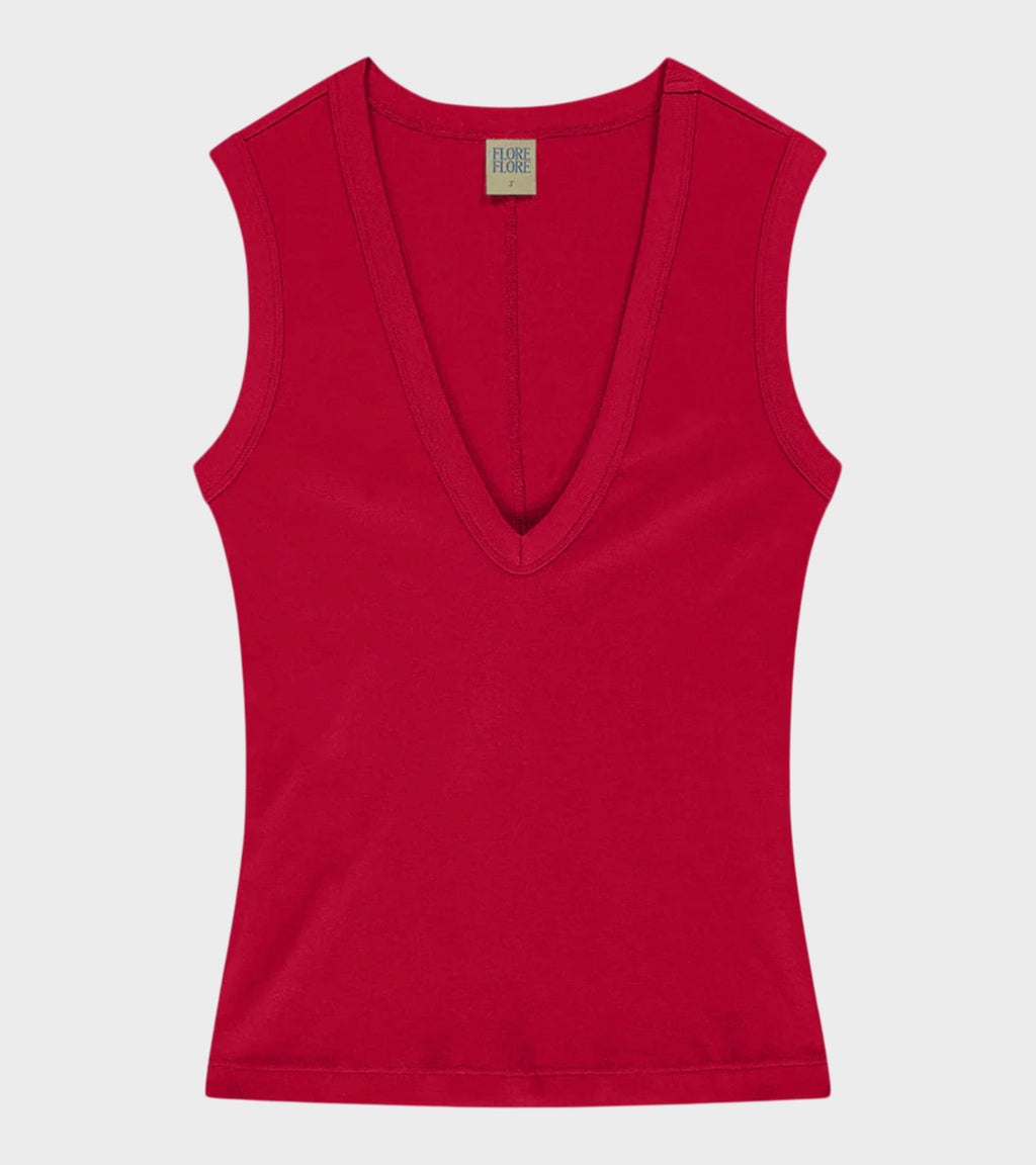 Dewi Tank Red