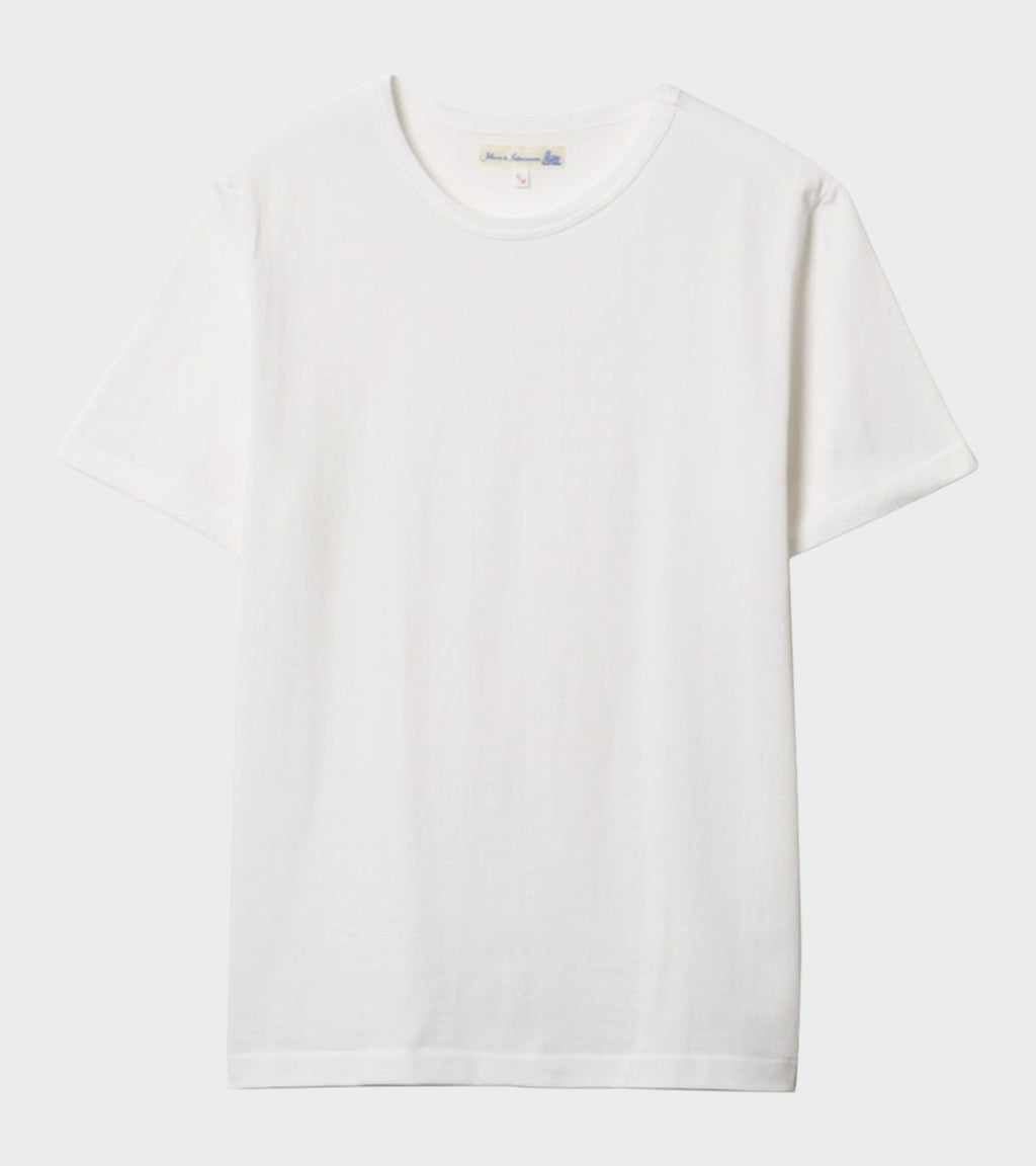 215 Men's Loopwheeled T-shirt White