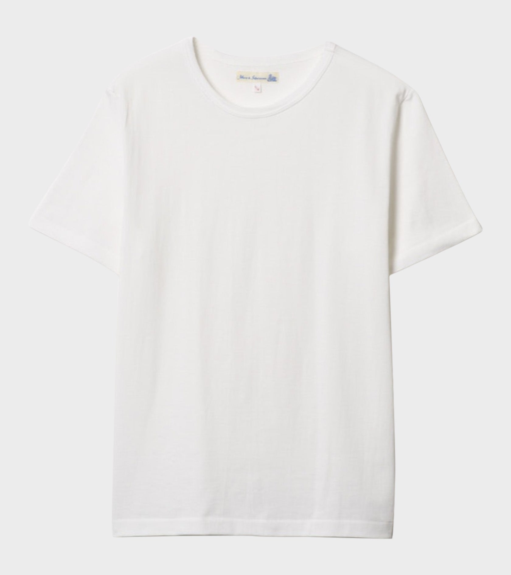 215 Men's Loopwheeled T-shirt White