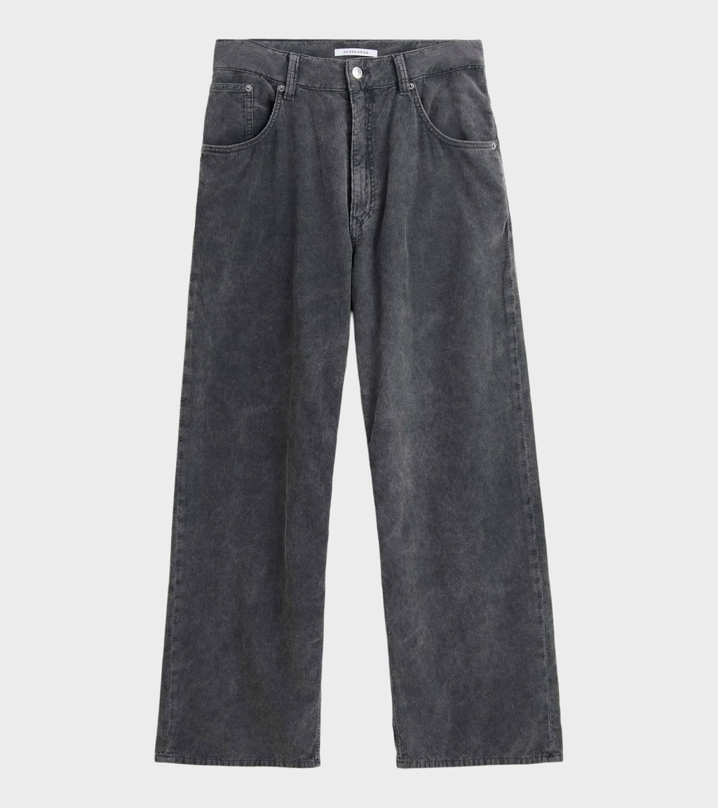 Super Wide Jeans Dark Grey