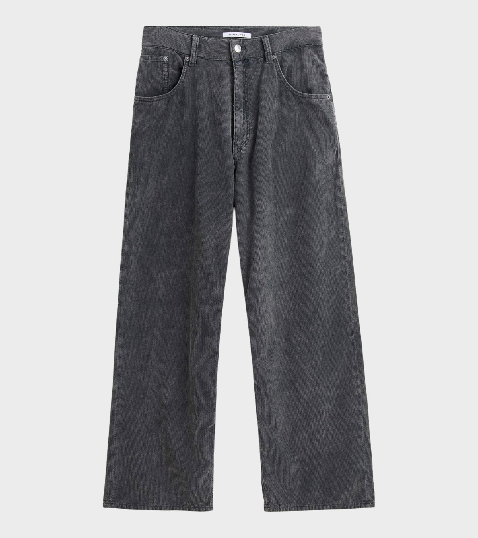 Super Wide Jeans Dark Grey