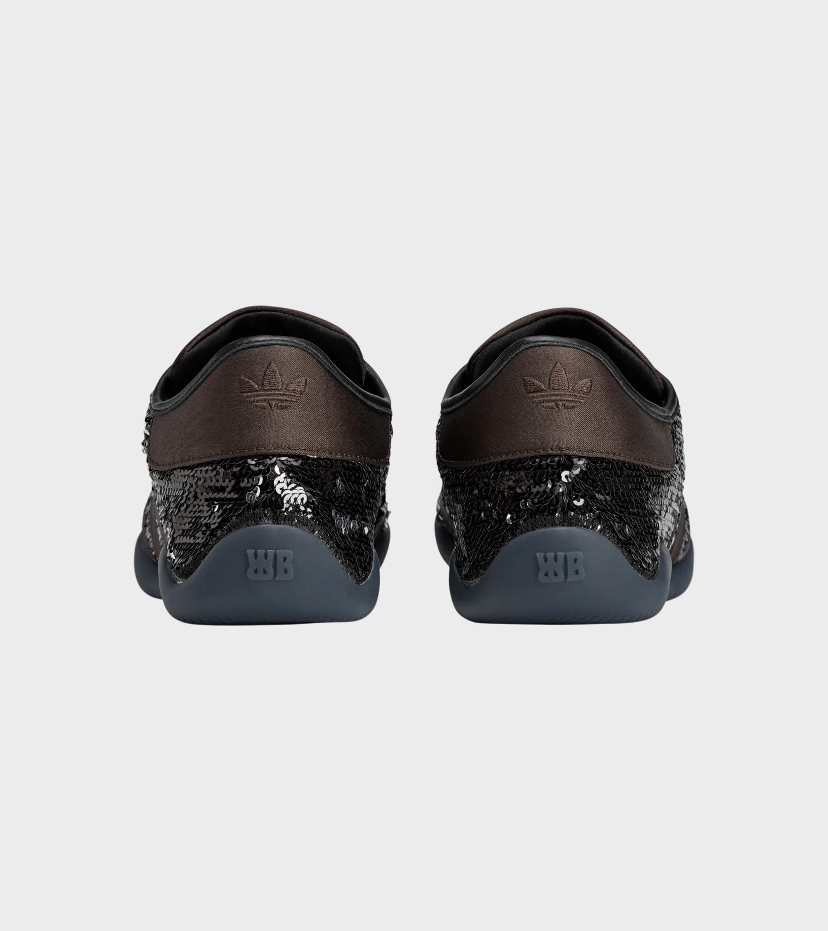 WB Karintha Sequin Core Black/Silver Metallic/Dark Brown